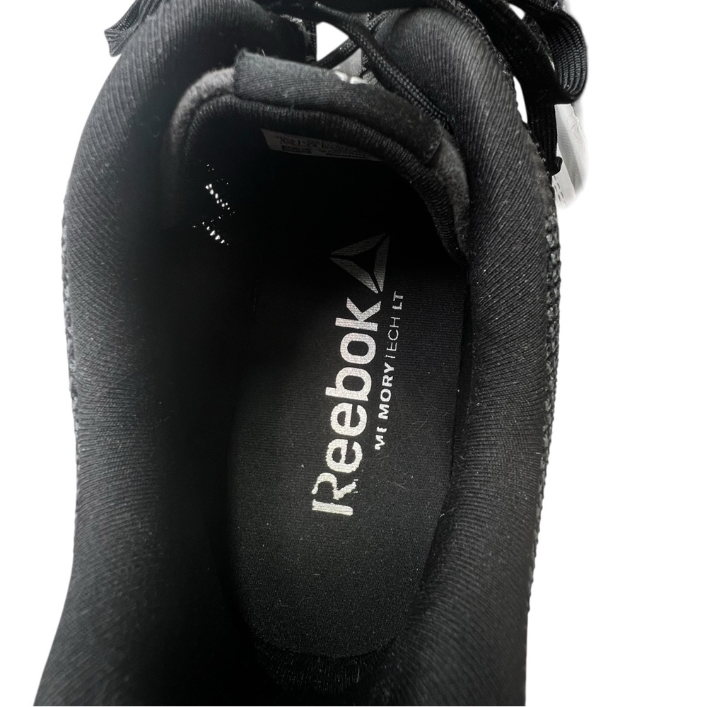 Reebok Mens PT Prime Runner Sneaker Size 12 Black Gravel Athletic Knit Sneakers - Picture 10 of 11
